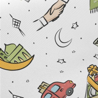 Islamic Pattern For Ramadan Twill