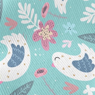 Gorgeous And Delicate Birds An Standard Corduroy