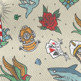 Retro Nautical And Captain&#39 Standard Corduroy
