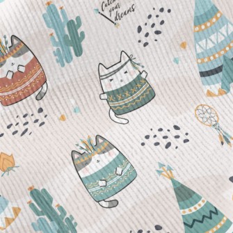 Cute Indian Cat Standard Corduroy