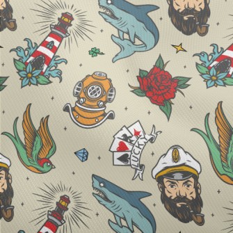 Retro Nautical And Captain&#39 Dobby