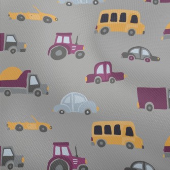 Yellow And Purple Cars Dobby