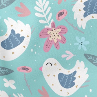 Gorgeous And Delicate Birds An Stretch Ponte