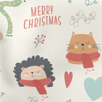 Animals Wearing Scarves For Ch Stretch Ponte
