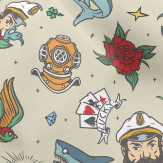 Retro Nautical And Captain&#39 Micro Fleece