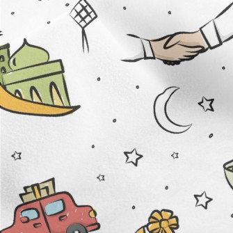 Islamic Pattern For Ramadan Micro Fleece