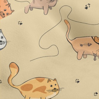 Cute Cats In Various Costumes Micro Fleece