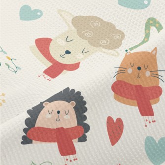 Animals Wearing Scarves For Ch Piqué