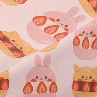 Animal-shaped Strawberry Desse Piqué