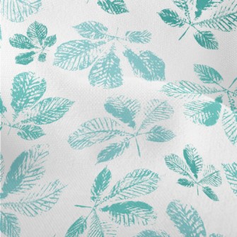 Green Leaf Rubbing Lightweight Performance Linen
