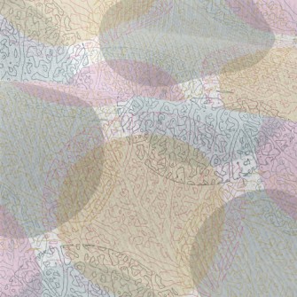 Colorful Circular Branch Patte Modern Jersey