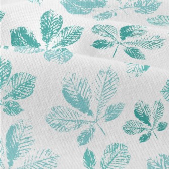 Green Leaf Rubbing Modern Jersey