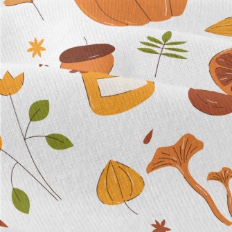 Autumn Hand Drawn Pattern Modern Jersey