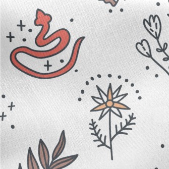 Mysterious Shining Astrology P Jersey Backed Fleece