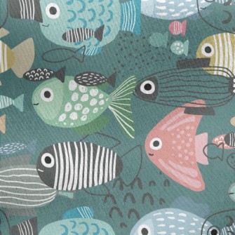 Children&#39;s Hand-painted Co Jersey Backed Fleece