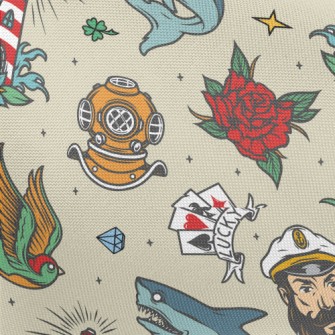 Retro Nautical And Captain&#39 Pongee