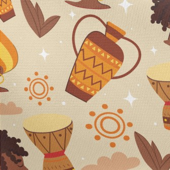 Africans And Ethnic Pottery Pongee
