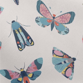 Colorful Abstract Butterflies  Pongee