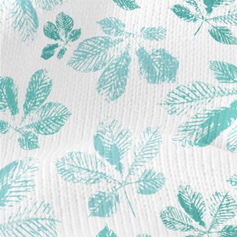 Green Leaf Rubbing Stretch Jersey