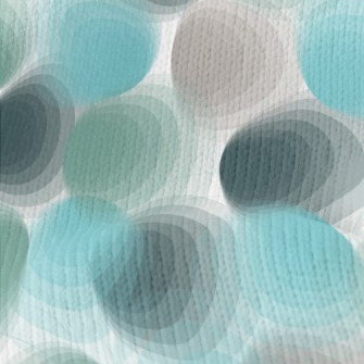 Various Gradient Circles Stretch Jersey