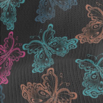 Colorful Gorgeous Butterfly Stretch Jersey