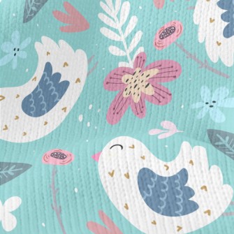 Gorgeous And Delicate Birds An Stretch Jersey