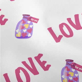 Love Text Sugar Jar Dobby