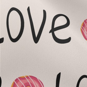 Love Words And Donuts Chiffon