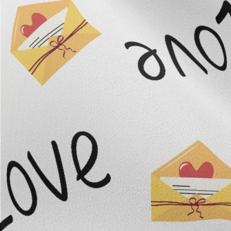 Simple Love Letters Chiffon