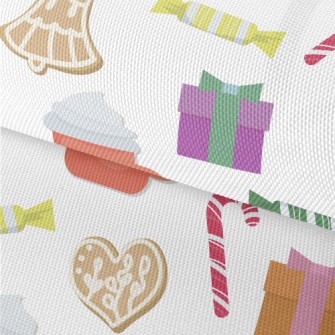 Christmas Dessert Party Waterproof Oxford