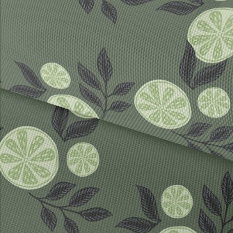 Lemon Slice Tea Waterproof Oxford