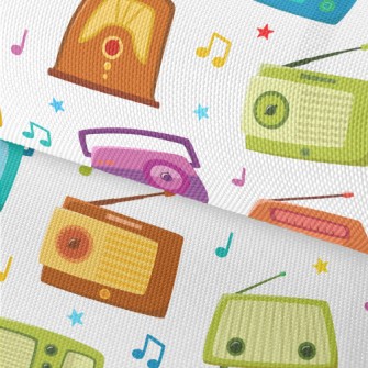 The Time When Radio Was Invent Waterproof Oxford