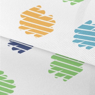 Random Stripe Graffiti Waterproof Oxford