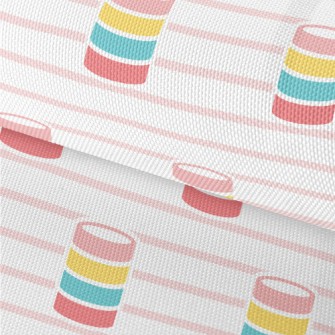 Color Block Stacking Waterproof Oxford