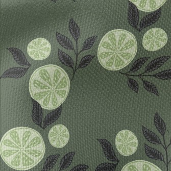 Lemon Slice Tea Waterproof Canvas