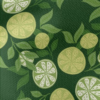 Organic Healthy Lemon Waterproof Canvas