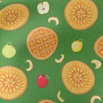 Sweet Apple Pie Waterproof Canvas