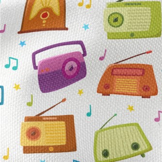 The Time When Radio Was Invent Waterproof Canvas
