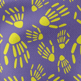 Fluorescent Skeleton Palm Waterproof Canvas