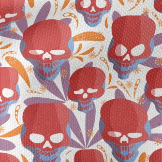 Evil Skull Face Waterproof Canvas