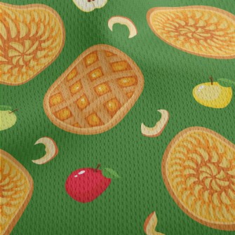 Sweet Apple Pie Athletic Mesh Flat Back