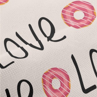 Love Words And Donuts Performance Linen