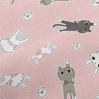 Cat Lying Lazily Performance Linen