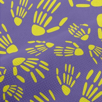 Fluorescent Skeleton Palm Performance Linen