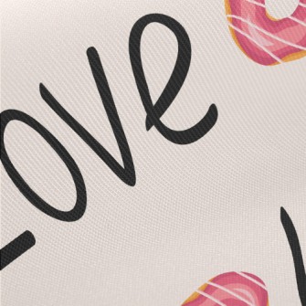 Love Words And Donuts Twill