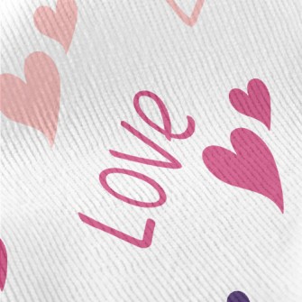 Gradual Love Words Standard Corduroy