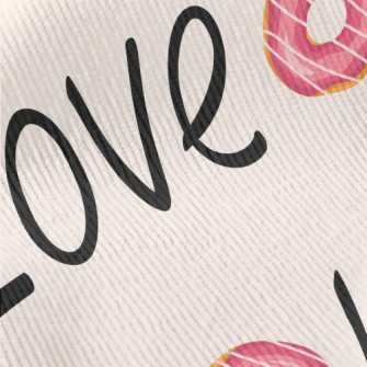 Love Words And Donuts Standard Corduroy