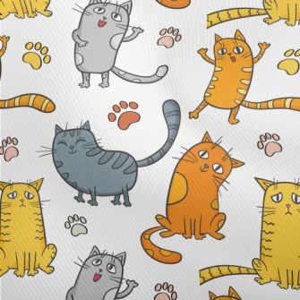 Happy And Sad Little Cat Dobby