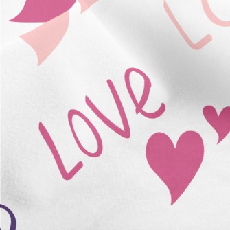 Gradual Love Words Micro Fleece