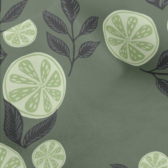 Lemon Slice Tea Micro Fleece